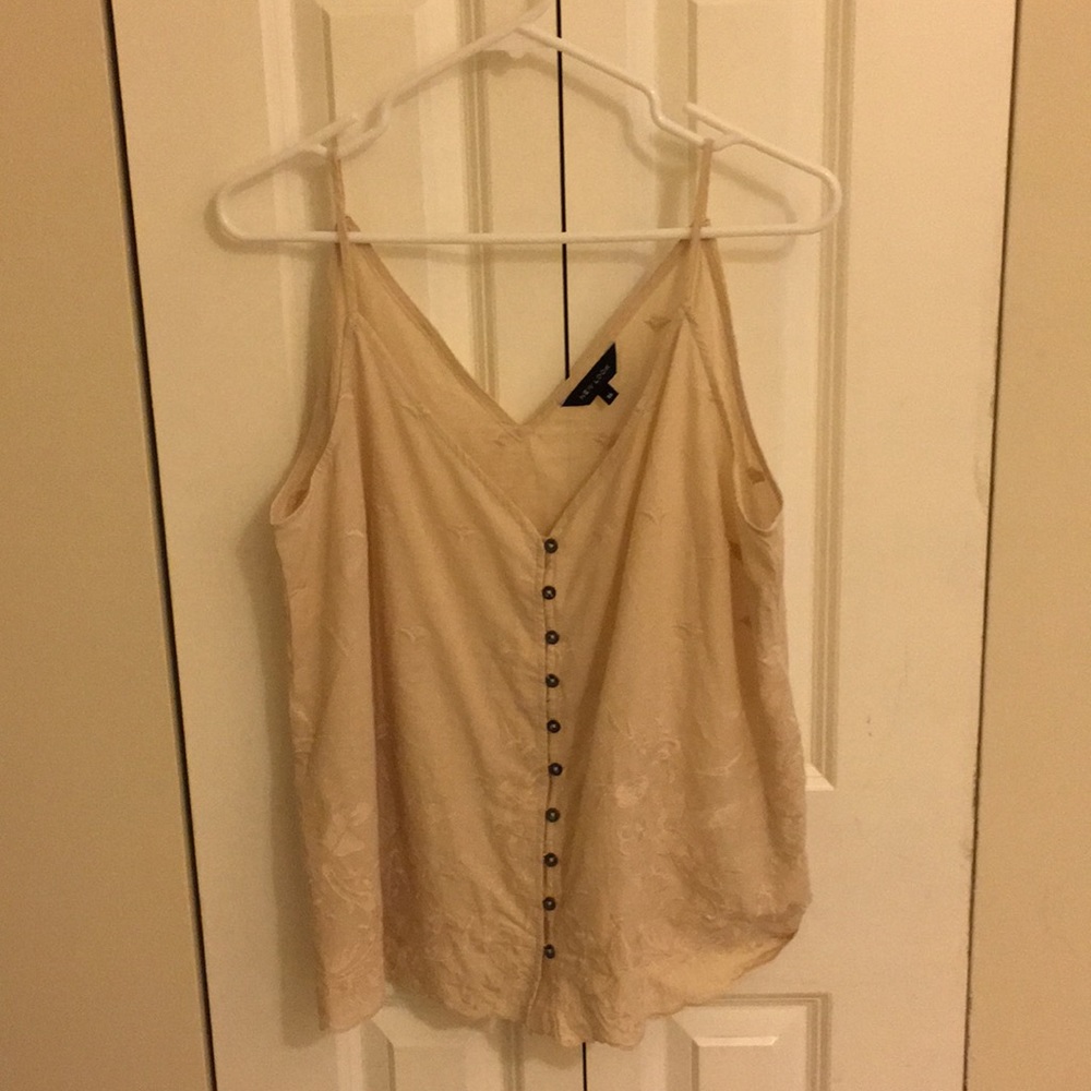 New Look Cream Tank Top